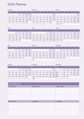 2026 annual planner