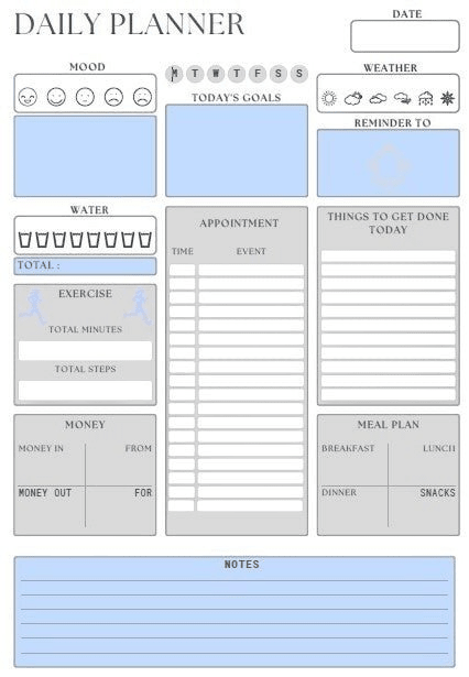 Digital Planner Template