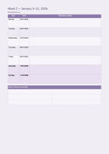 Weekly Planner – Weekly Schedule Organizer - R-Digital